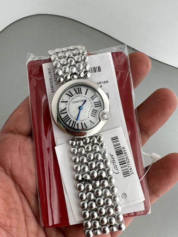 Cartier Swiss White Dail 1st copy replica watch For Ladies 6