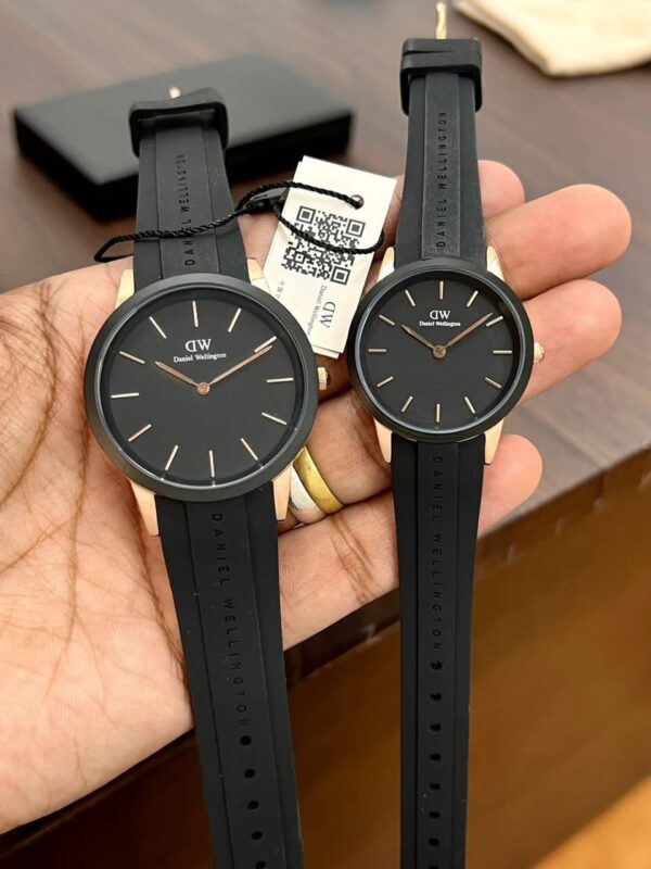 Daniel Wellington Rubber replica first copy watch For Men & Women 1
