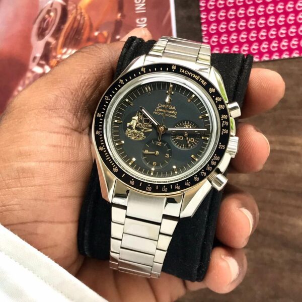 Omega Speedmaster 50th Anniversary Limited Edition Stainless Steel Men’s replica first copy watch 77