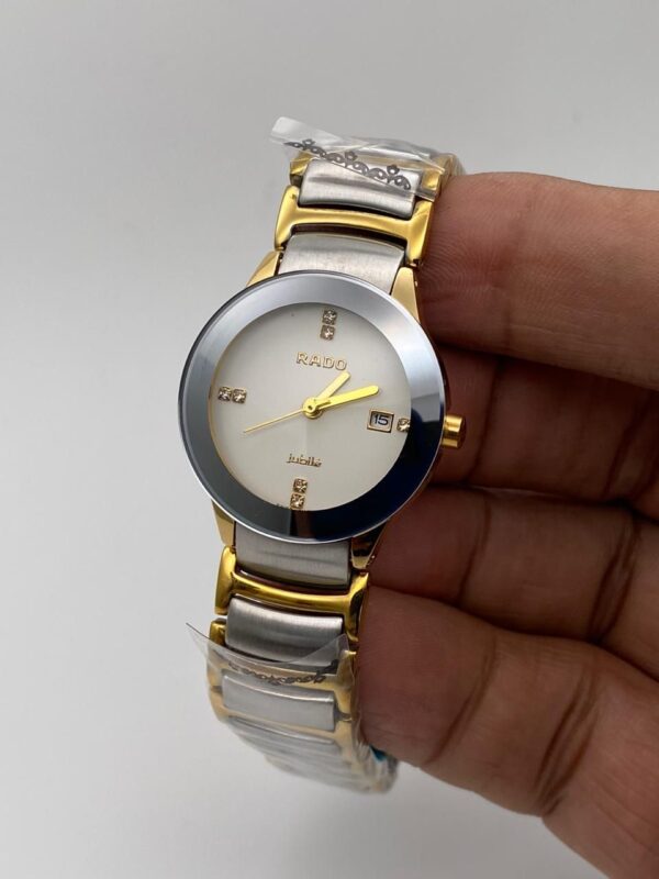 Rado Jublie Metal Dual tone Ladies 1st copy replica watch 9