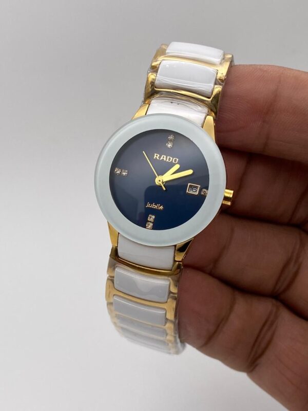 Rado Jublie Ceramic Dual tone Ladies 1st copy replica watch 13
