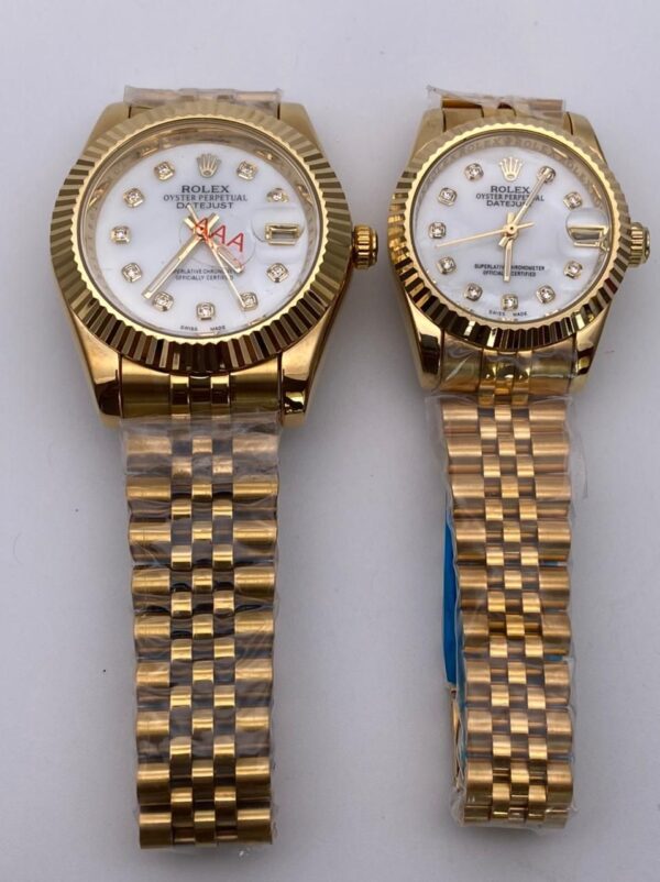 Rolex Datejust Swiss Automatic Couple replica first copy watch For Men 74