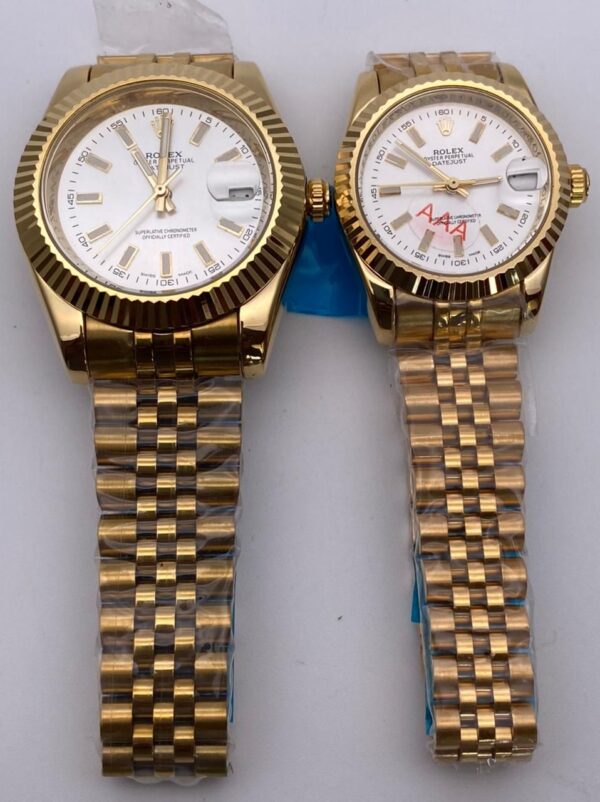 Rolex Datejust Swiss Automatic Couple replica first copy watch For Men 70