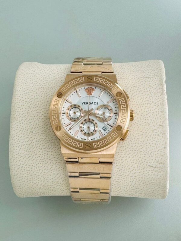 Versace Greca logo Chronograph Ladies 1st copy replica watch 10