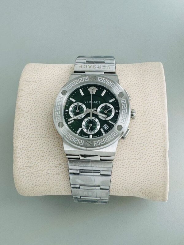 Versace Greca logo Chronograph Ladies 1st copy replica watch 12