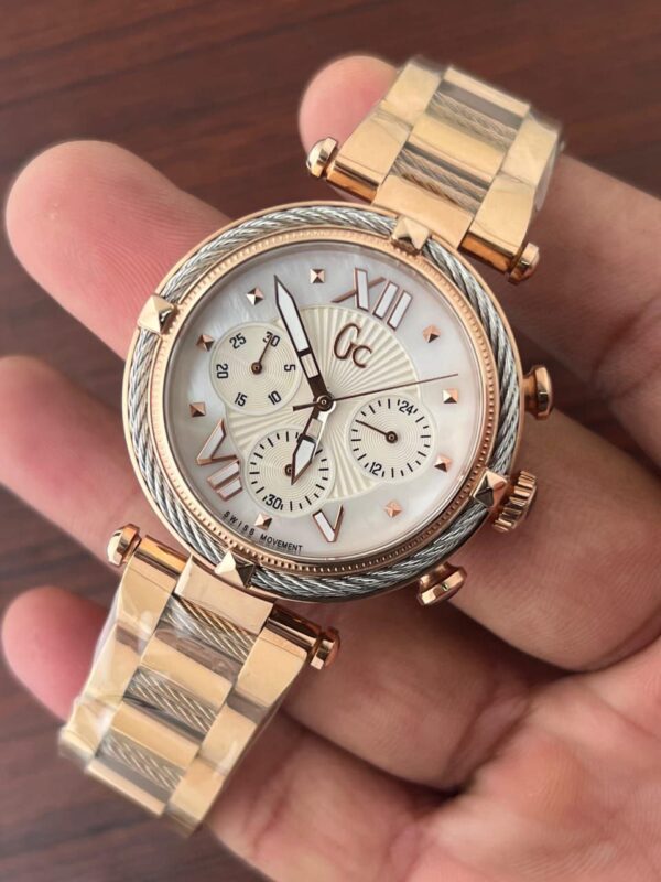 Gc Swiss White Dail Quartz Ladies 1st copy replica watch 12