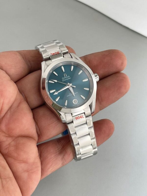 Omega Sea Master Aquatera Shades Black Dail Swiss Autromatic Ladies 1st copy replica watch 12