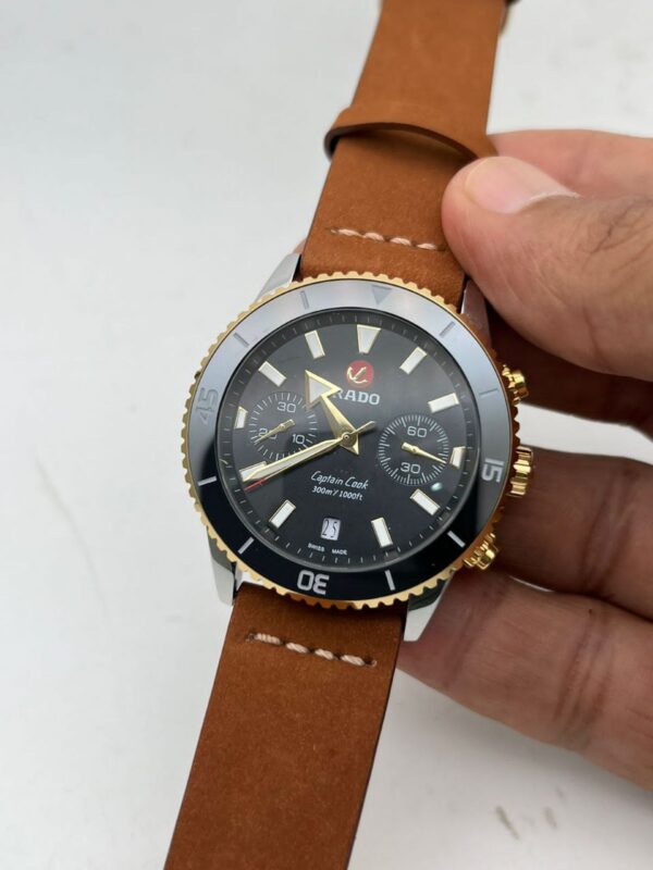 Rado Captain Cook Leather Strap Automatic replica first copy watch 88