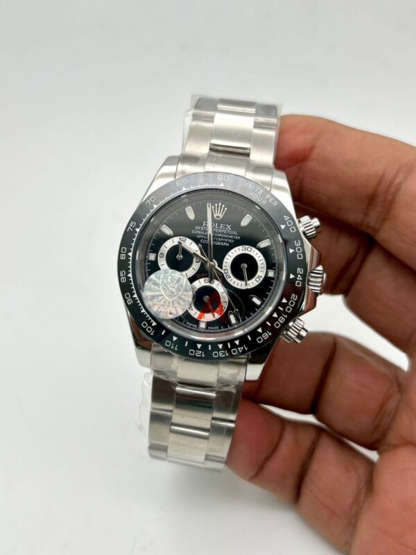 Rolex Daytona Black Dail Stainless Steel Pure ETA Swiss Automatic High quality premium watch 152
