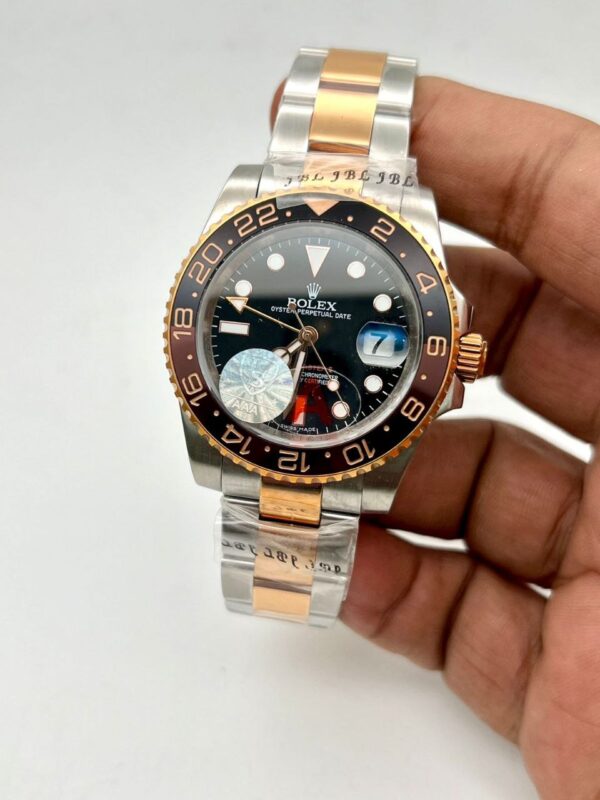 Rolex Black Dail Dual Tone Swiss ETA Automatic High quality premium watch 157