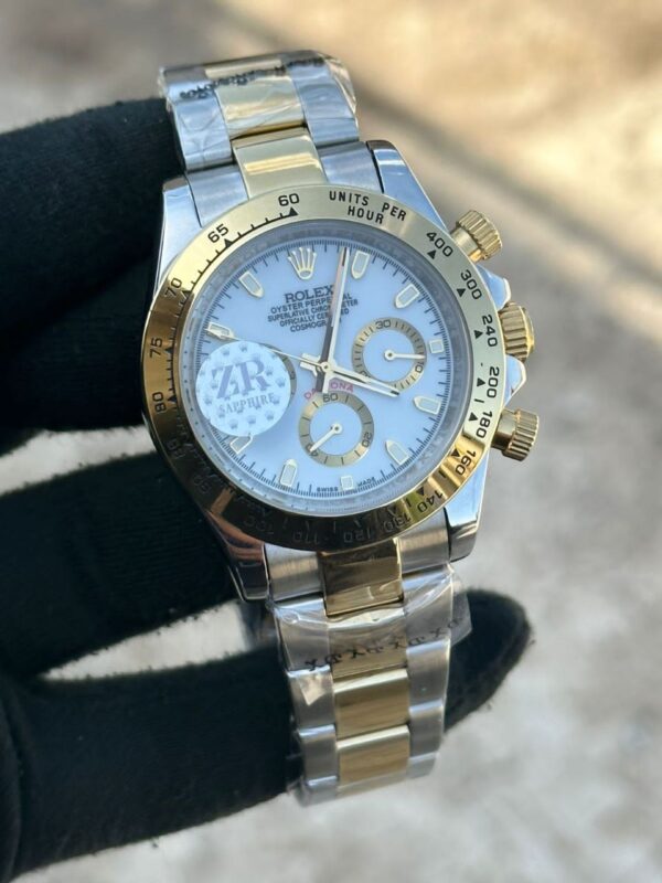 Rolex Daytona Cosmograph Dual Tone Pure Swiss ETA Automatic High quality premium watch 118
