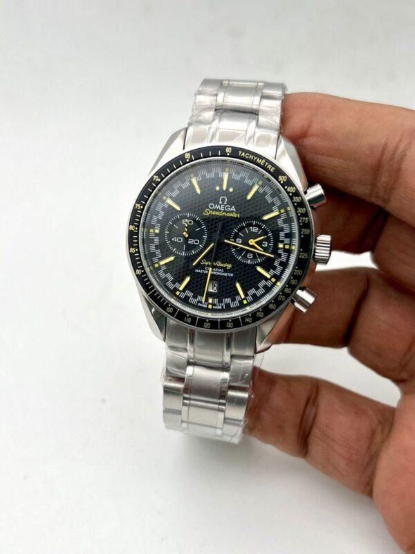 Omega Speed Master Stainless Steel Swiss Automatic Men's replica first copy watch 89