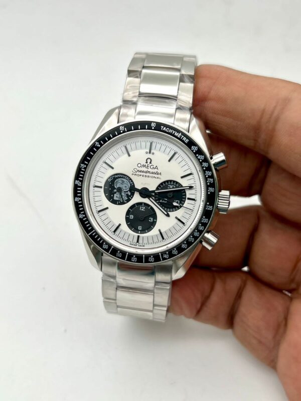 Omega Speed Master Stainless Steel Swiss Automatic Men's replica first copy watch 96