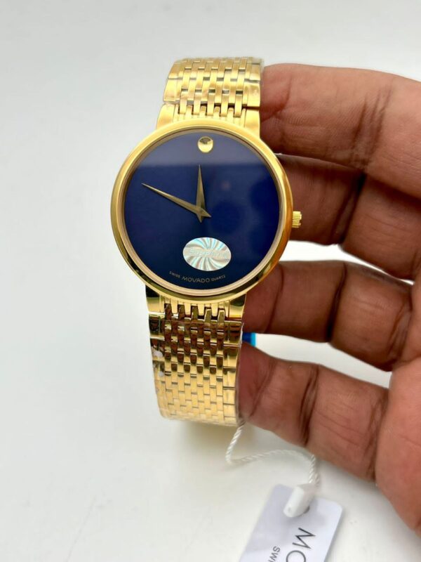 Movado Swiss Made Blue Dail replica first copy watch 9