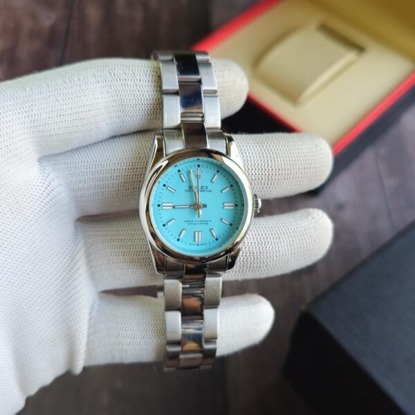 Rolex Datejust Blue Dail Stick Mark Swiss Automatic 1st copy replica watch For Ladies 11