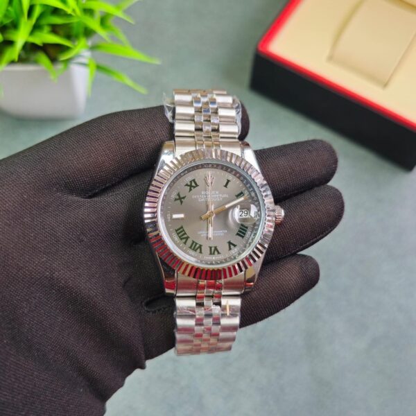 Rolex Datejust Grey Dail Swiss Automatic replica first copy watch 125