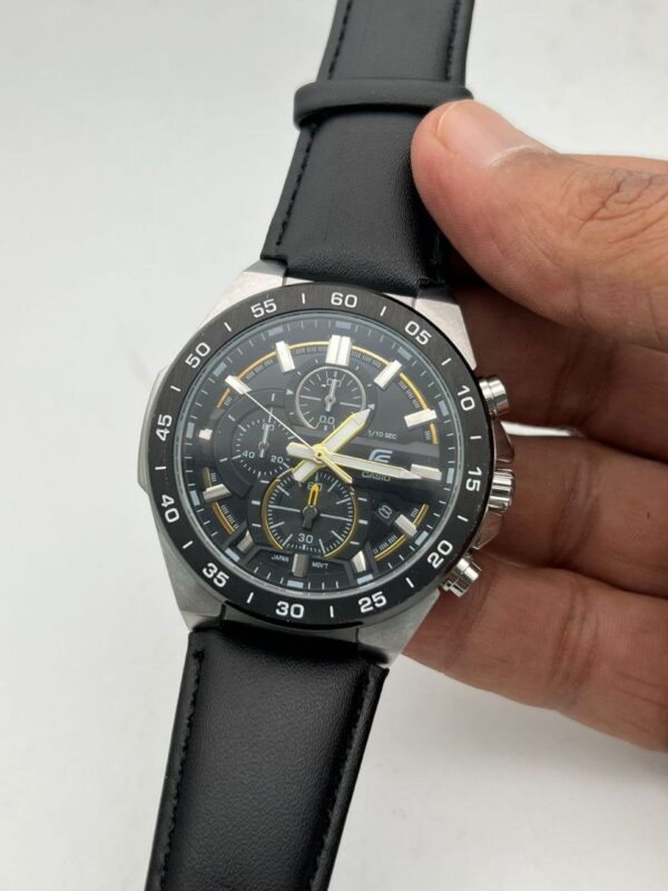 Casio Edifice Leather Strap replica first copy watch for Men 121