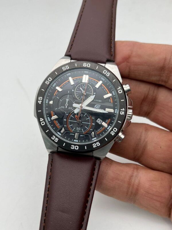 Casio Edifice Leather Strap replica first copy watch for Men 120