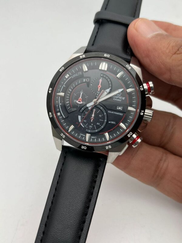 Casio Edifice Leather Strap replica first copy watch for Men 119
