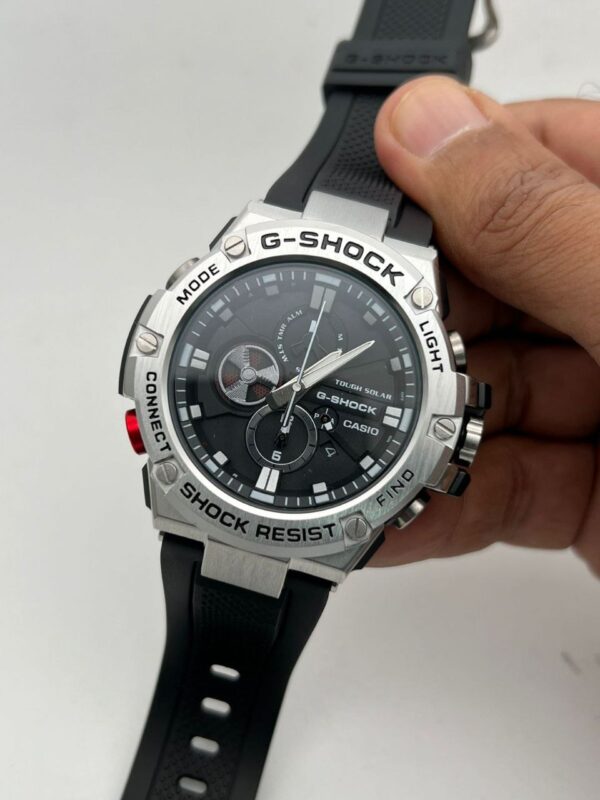 Casio Edifice Digital With Analog Rubber Strap replica first copy watch for Men 116