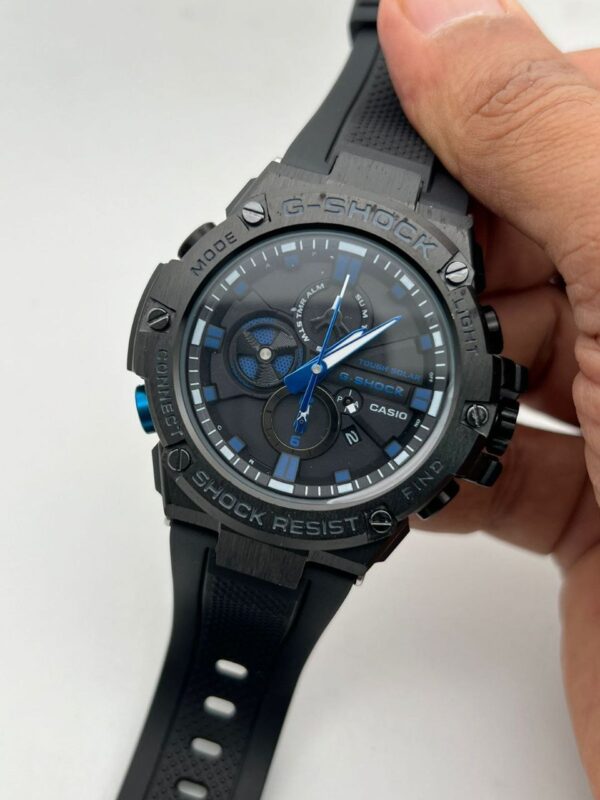 Casio Edifice Digital With Analog Rubber Strap replica first copy watch for Men 113