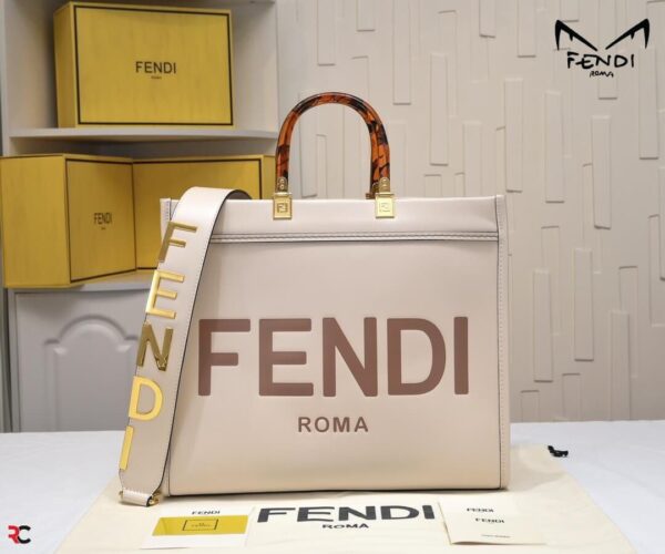 FENDI LARGE SUNSHINE TOTE First copy replica bag 12A QUALITY 7