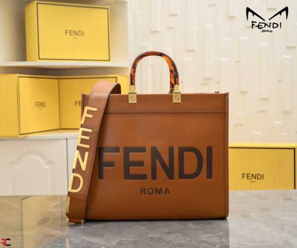 FENDI LARGE SUNSHINE TOTE First copy replica bag 12A QUALITY 8