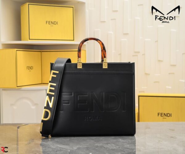 FENDI LARGE SUNSHINE TOTE First copy replica bag 12A QUALITY 11