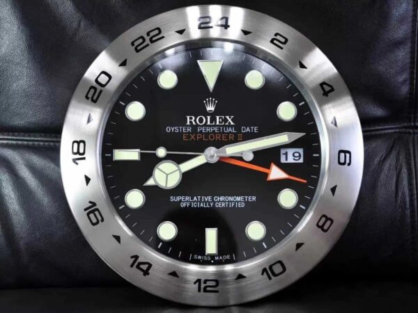 ROLEX EXPLORER PREMIUM QUALITY LUXURY WALL CLOCK 39